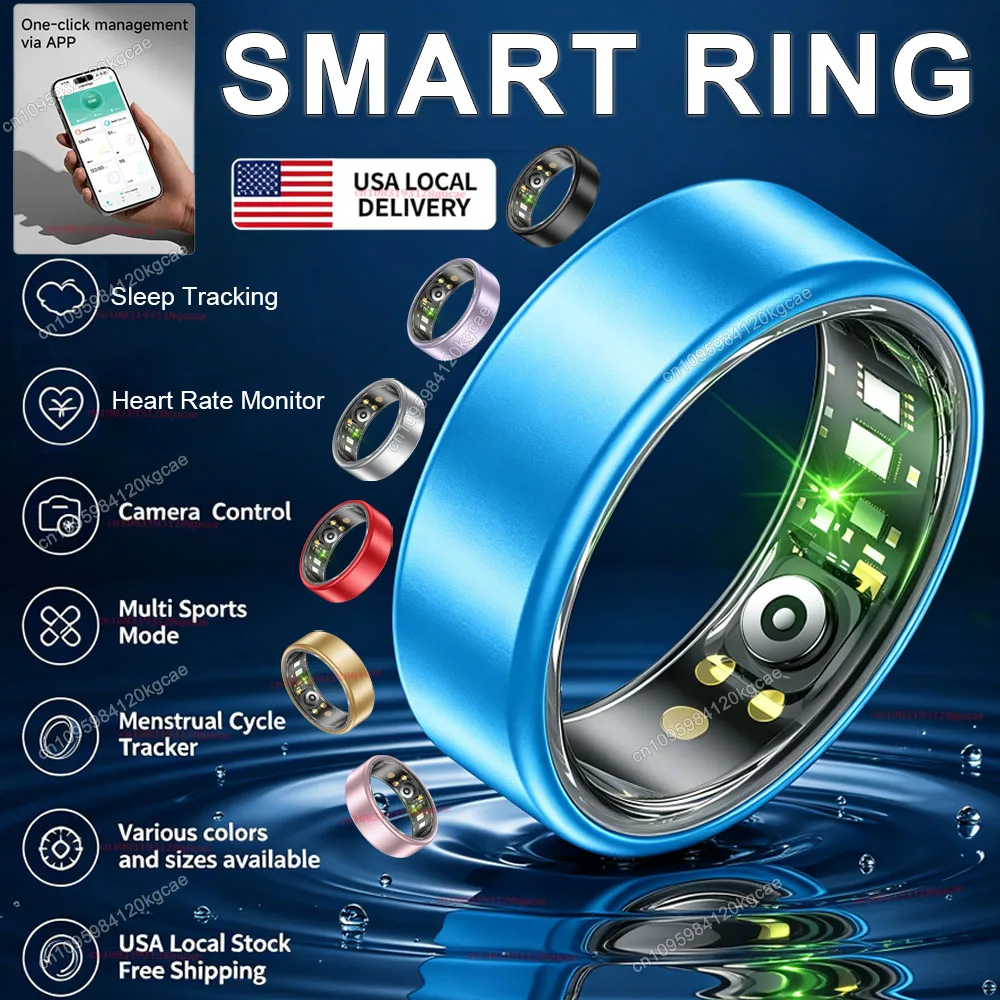 Smart Health & Fitness Ring - Image 1