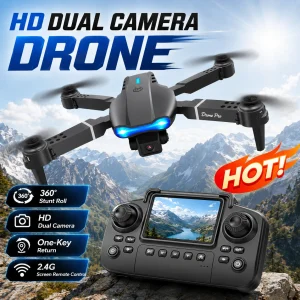 ZNLYRION 4K RC Drone with Screen Remote Control & Dual Camera - Thumbnail Image 6