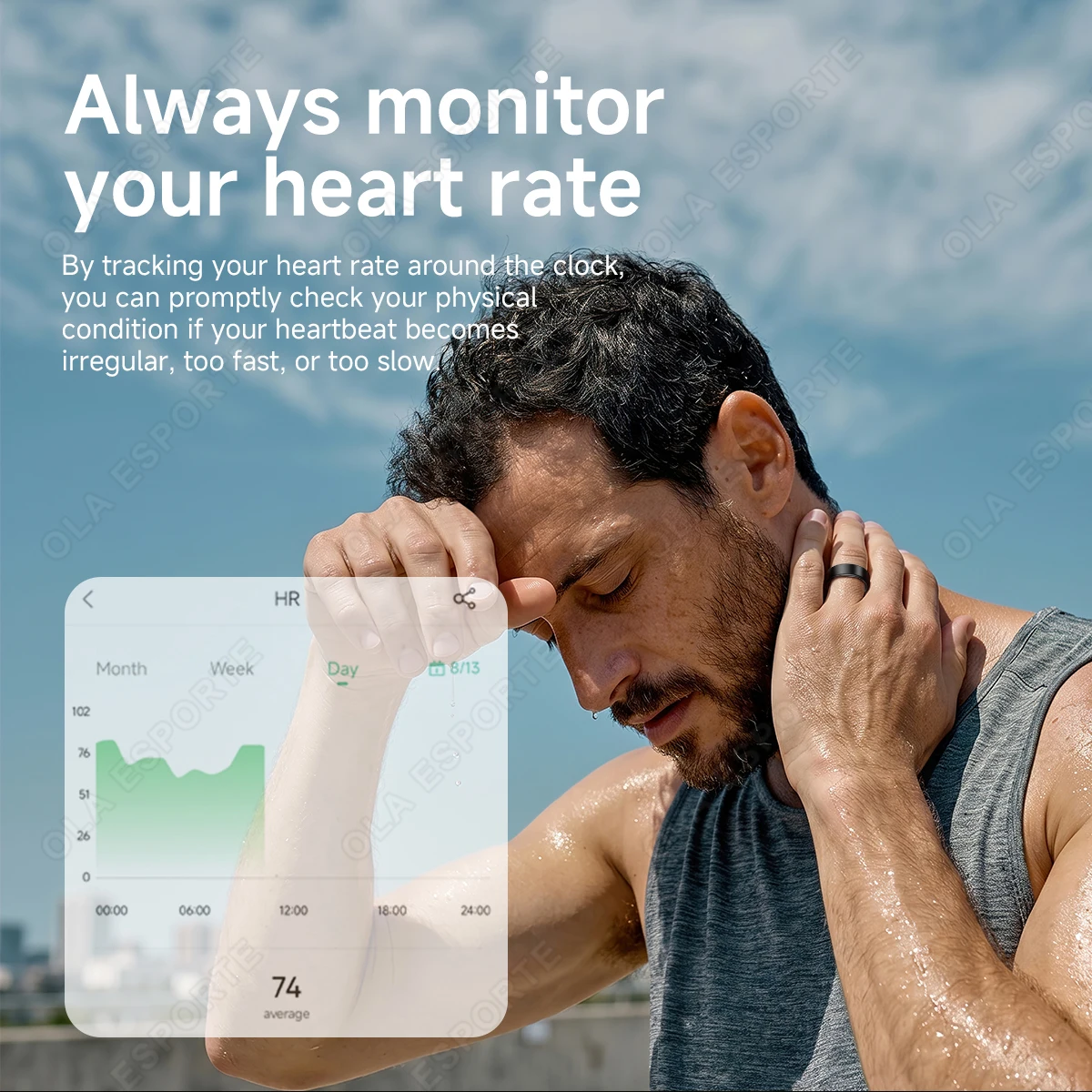 Smart Health & Fitness Ring - Image 3