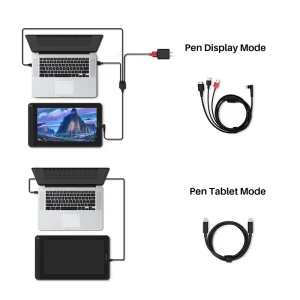 13 Graphics Drawing Tablet with Battery-Free Stylus - Thumbnail Image 3