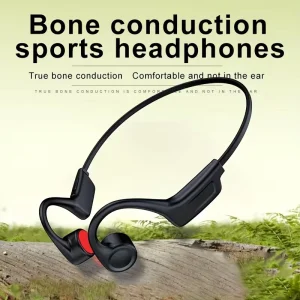 Open-Ear Bone Conduction Wireless Sports Headphones with Mic & Type-C Charging - Thumbnail Image 2