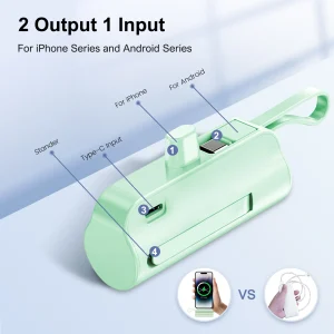 4500mAh Mini Capsule Power Bank - Thumbnail Image 4