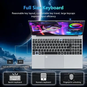 15.6" Laptop (16GB RAM, SSD, Windows 11 Pro) - Thumbnail Image 3