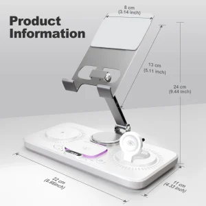 7-in-1 Fast Wireless Charging Station - Thumbnail Image 7