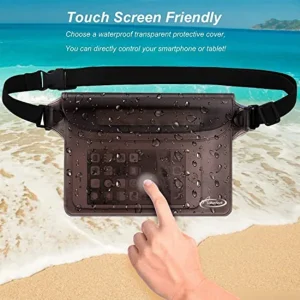 Waterproof Fanny Pack & Floating Phone Dry Bag for Travel and Beach - Thumbnail Image 6