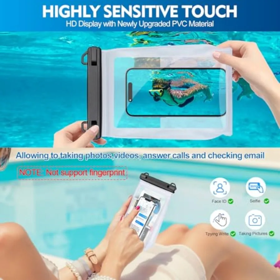 Floating Waterproof Phone Pouch with Sealing Strip - Image 5