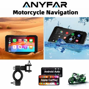 5" Waterproof Motorcycle GPS Navigation Screen