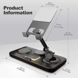 7-in-1 Fast Wireless Charging Station - Thumbnail Image 8