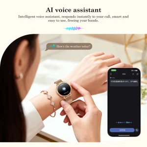 Blackview Women's Waterproof Smartwatch HD Fitness Tracker with Heart Rate Monitor - Thumbnail Image 6