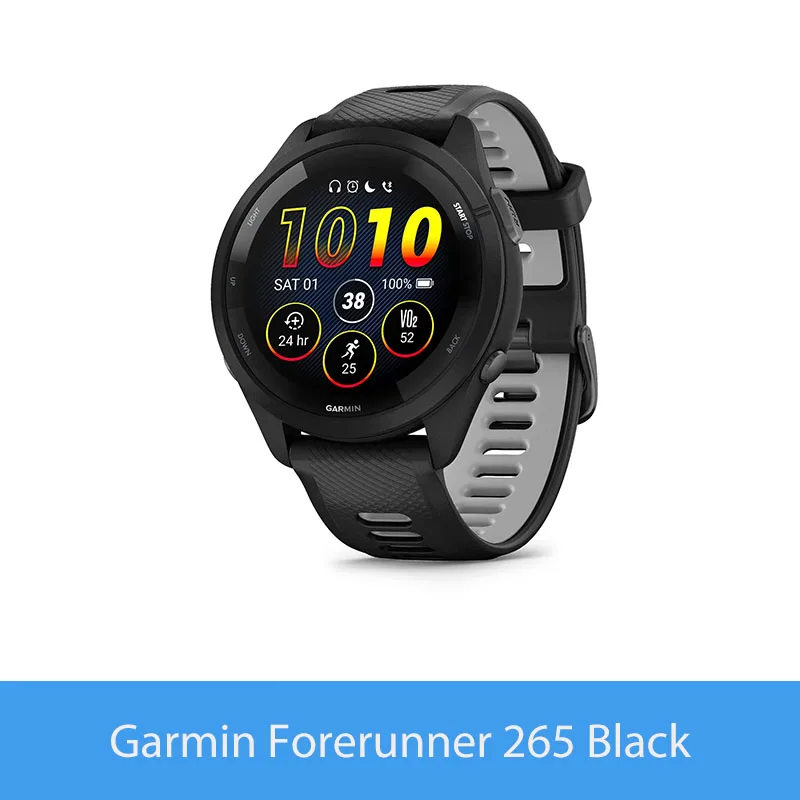 Garmin Forerunner 265 GPS 46mm Smartwatch 1.3" AMOLED Touchscreen Display - Image 9
