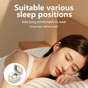 SK Small Wireless Bluetooth Sleep Earbuds & Invisible Sport Headset - Thumbnail Image 3