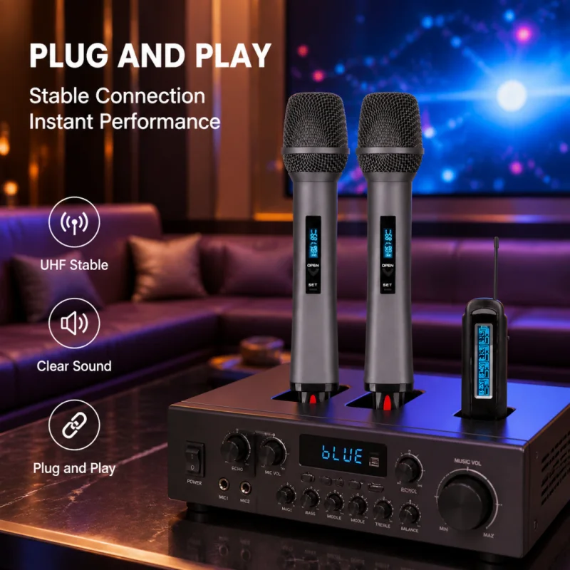 S30 Karaoke Audio Mixer Set - Image 3