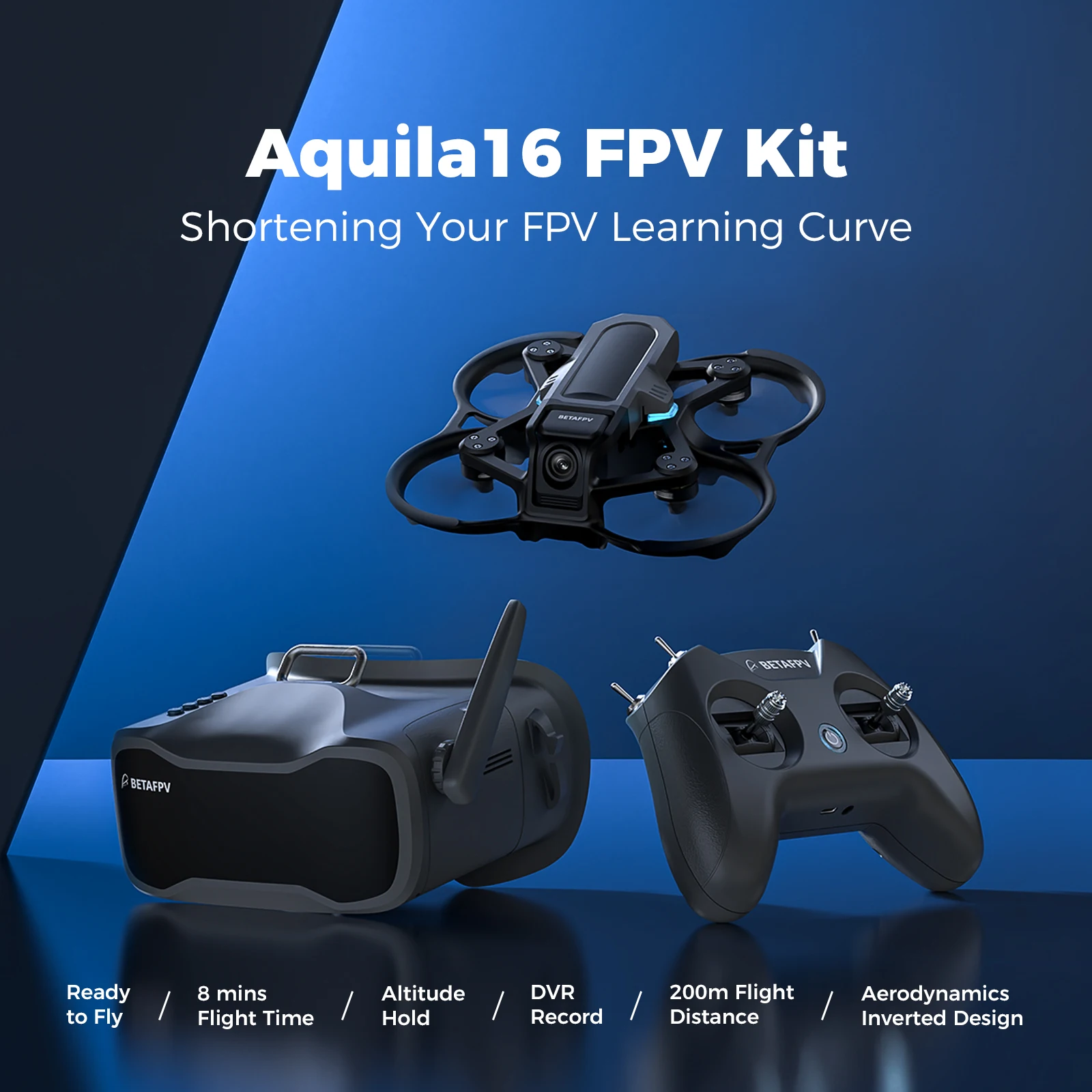 BETAFPV Aquila16 FPV Drone Kit with Camera - Image 1