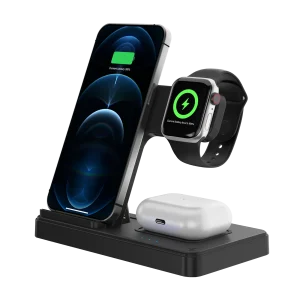 3-in-1 Foldable Magnetic Wireless Charging Station