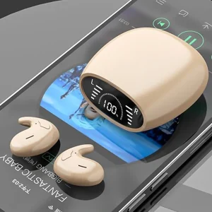 SK Ultra-thin Sleep Headphones 5.3 Wireless Bluetooth Headset Invisible Earbuds - Thumbnail Image 9