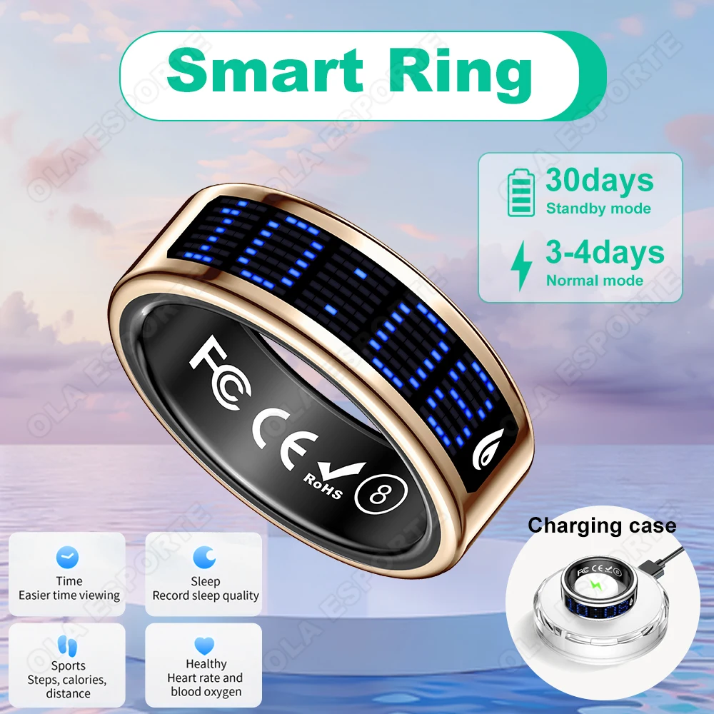 Smart Ring Fitness & Health Tracker with Sleep & Heart Rate Monitor - Image 10