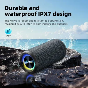 40W Portable Bluetooth Speaker with Bass - Thumbnail Image 8