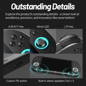 4.96" Handheld Retro Game Console - Thumbnail Image 6