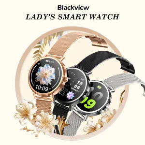 Blackview Women's Waterproof Smartwatch HD Fitness Tracker with Heart Rate Monitor - Thumbnail Image 2