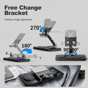 7-in-1 Fast Wireless Charging Station - Thumbnail Image 4