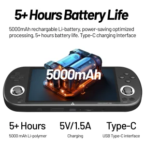 4.96" Handheld Retro Game Console - Thumbnail Image 5