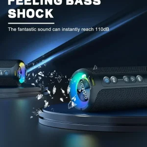 40W Portable Bluetooth Speaker with Bass - Thumbnail Image 3