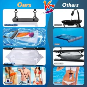 Floating Waterproof Phone Pouch with Sealing Strip - Thumbnail Image 3