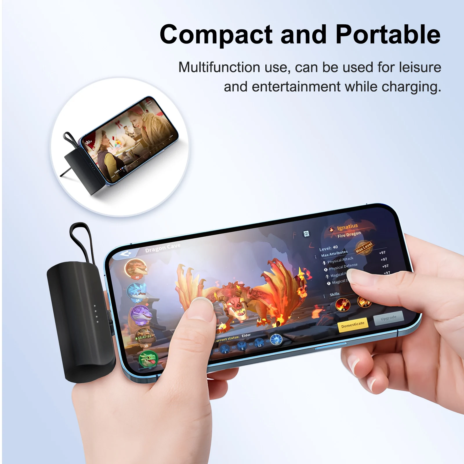 4500mAh Mini Capsule Power Bank - Image 2