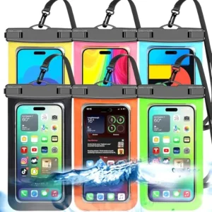 4-Pack IP68 Waterproof Phone Pouch Dry Bag - Thumbnail Image 7