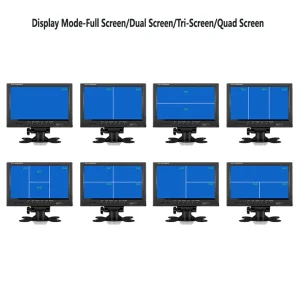 9-Inch IPS Car Monitor with 4 Reversing Cameras - Thumbnail Image 3