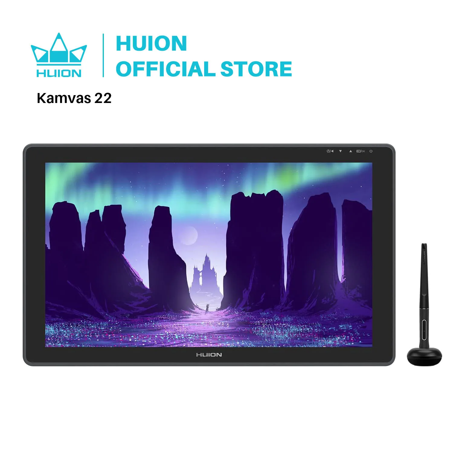 Kamvas 22 Pen Display Graphic Tablet - Image 1