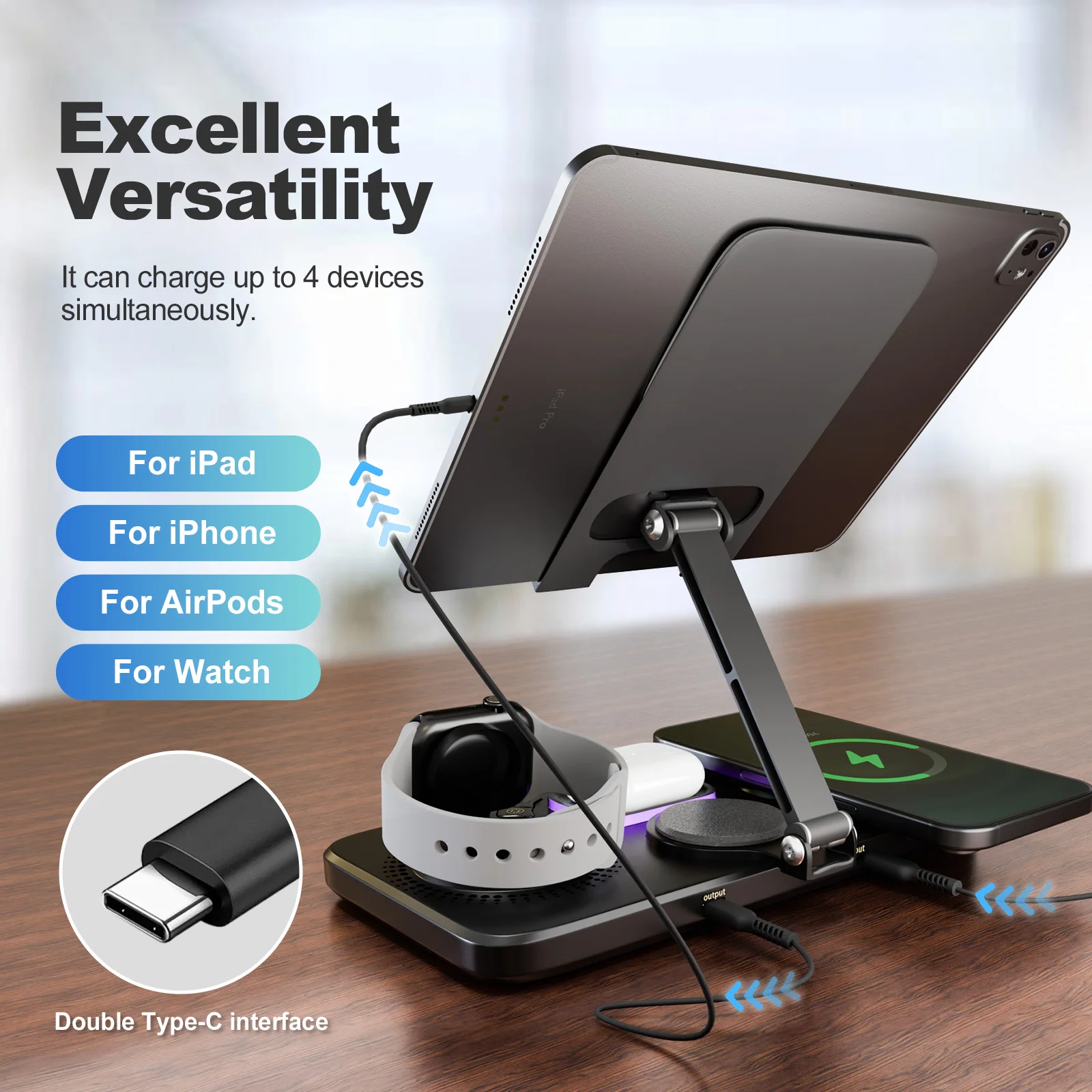 7-in-1 Fast Wireless Charging Station - Image 2
