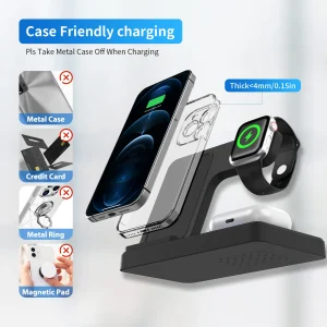 3-in-1 Foldable Magnetic Wireless Charging Station - Thumbnail Image 6