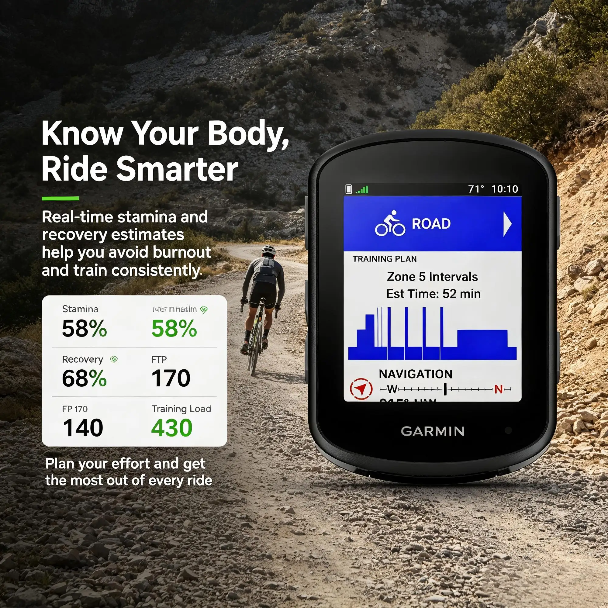 Garmin Edge 540 Multi-Band GNSS GPS Cycling Computer & Bike Navigation Device - Image 2