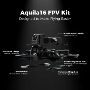 BETAFPV Aquila16 FPV Drone Kit with Camera - Thumbnail Image 4