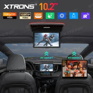 10.2" HD Car Roof Monitor with HDMI - Thumbnail Image 2