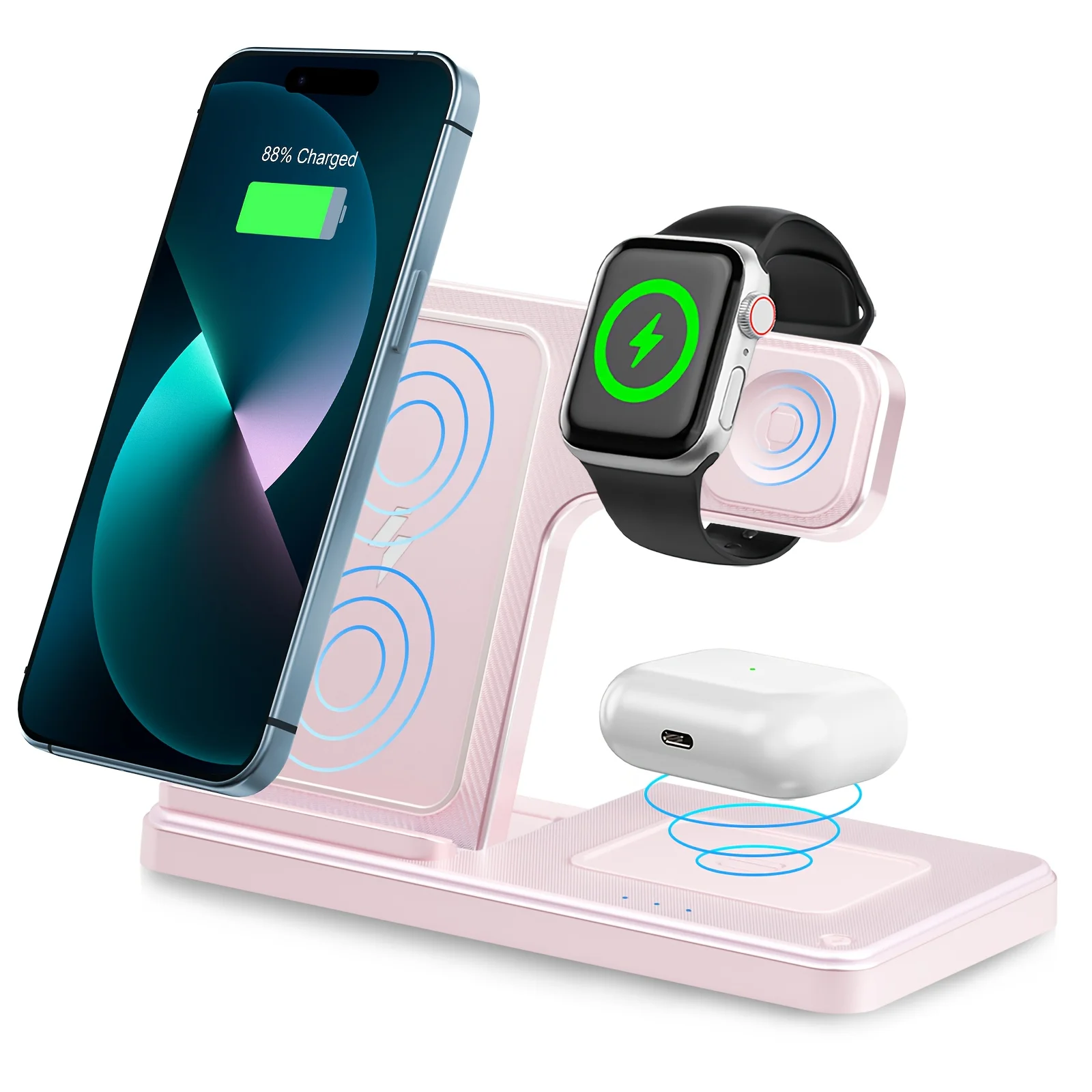 3-in-1 Foldable Magnetic Wireless Charging Station - Image 8