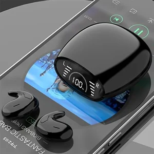 SK Ultra-thin Sleep Headphones 5.3 Wireless Bluetooth Headset Invisible Earbuds - Thumbnail Image 8