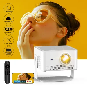 HY450MAX 1080P Portable Outdoor Smart Projector