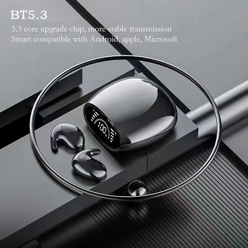 SK Ultra-thin Sleep Headphones 5.3 Wireless Bluetooth Headset Invisible Earbuds - Image 6
