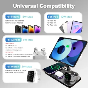 7-in-1 Fast Wireless Charging Station - Thumbnail Image 3